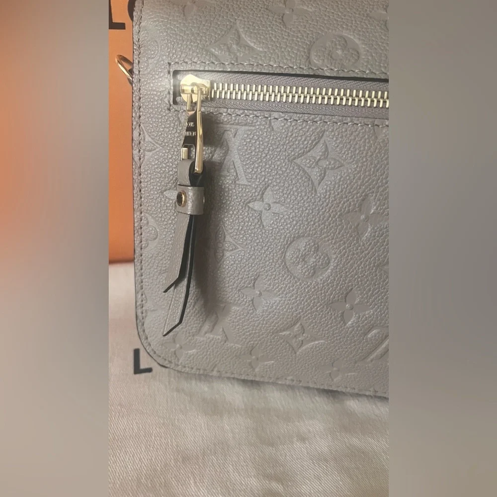 Sold 🥰Louis Vuitton Empriente Pochette Metis Turtledove - Picture 11 of 12